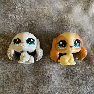 LPS Cocker Spaniel Lot (2 total)